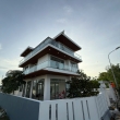 Cầu thang lan can kính Bình Tân