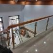 Cầu thang lan can kính Bình Tân